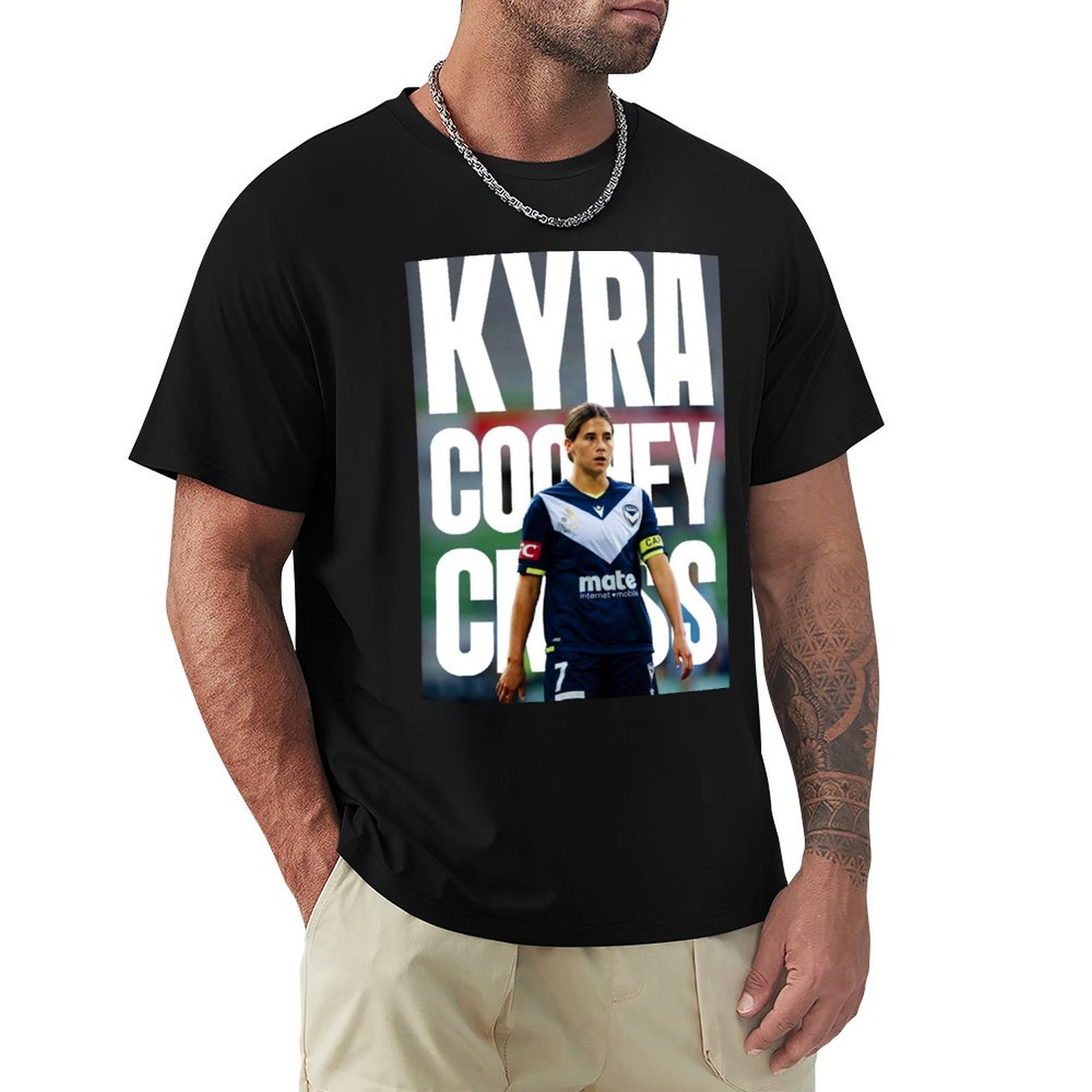 Crossfit Victory - カイラ・クーニー-クロス メルボルン・ビクトリー Tシャツ ドライフィット アスレチック 半袖シャツ