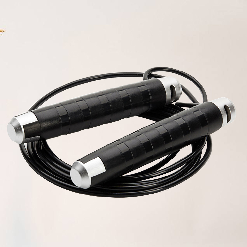 スチールワイヤー製の縄跳び。滑らかなベアリングシステムを採用 - Jump Rope Speed Bearing のレビューと価格