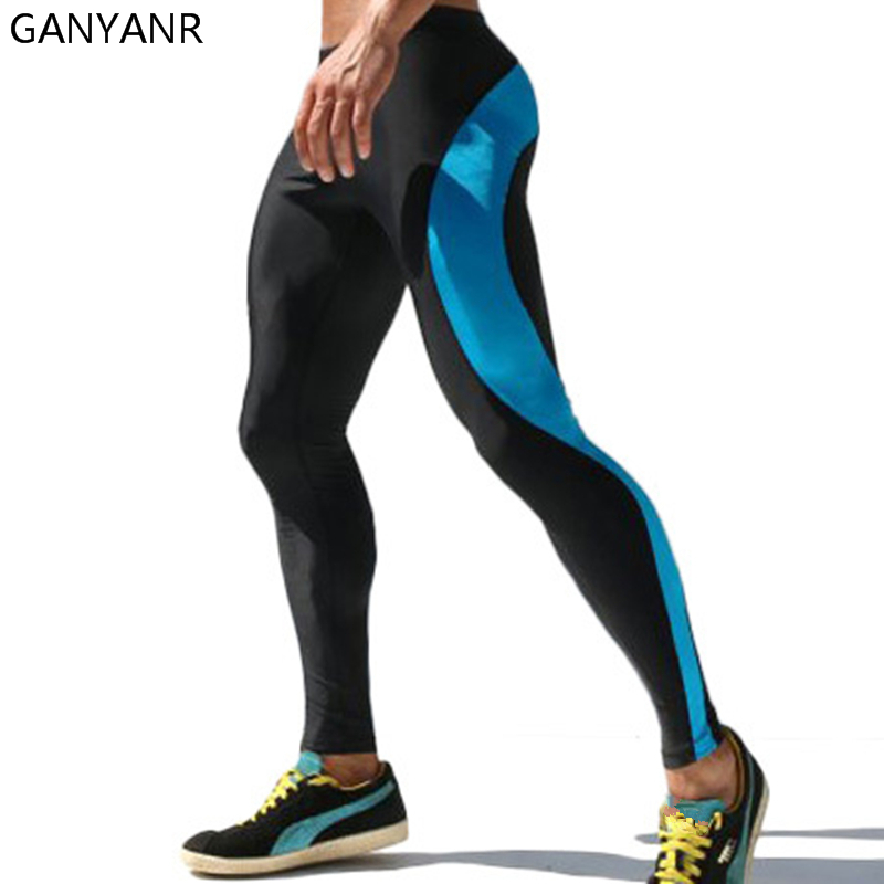 Ganyanr-メンズランニングタイツ,スポーツレギンス,フ - Crossfit Ga のレビューと価格