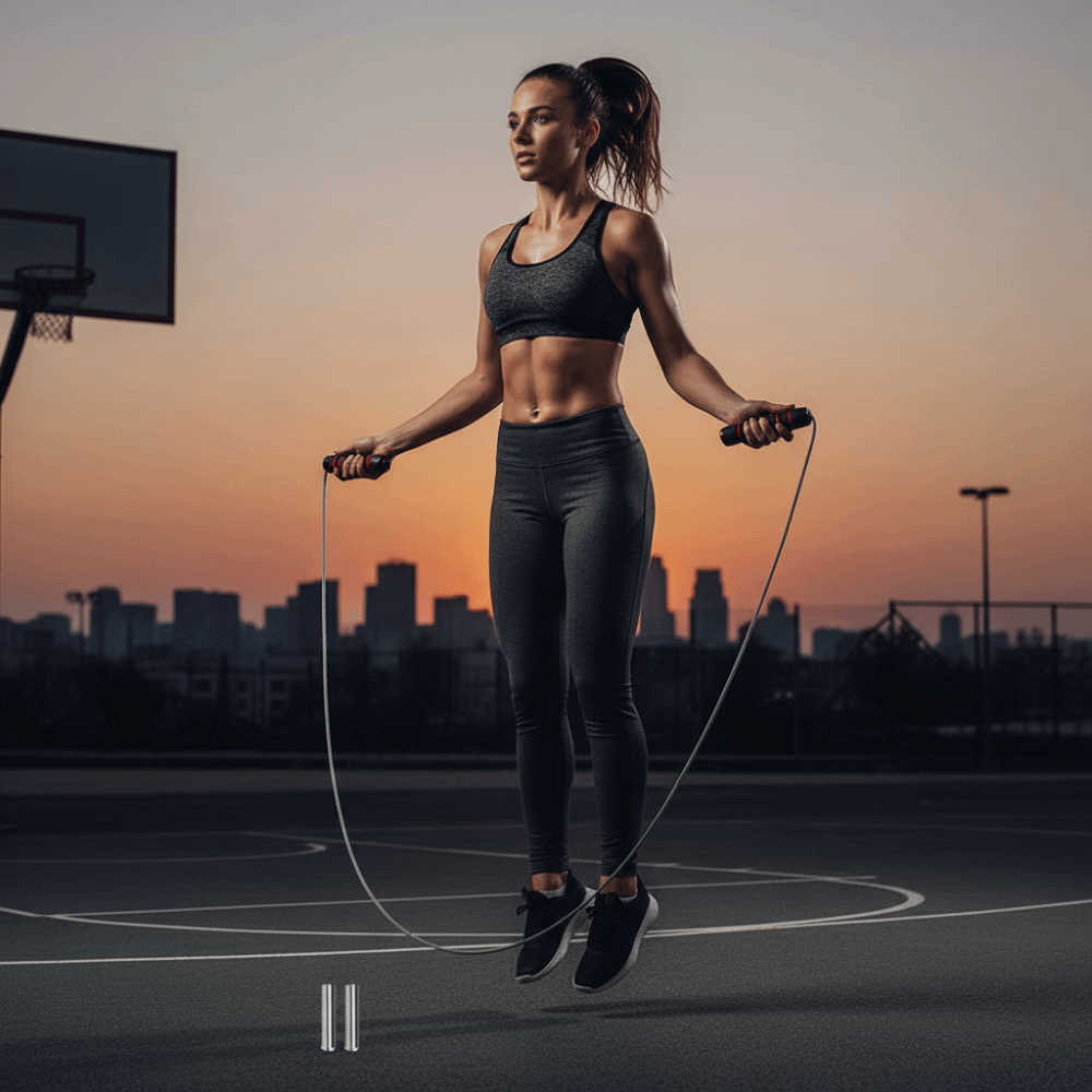 長さ調節可能なジャンプロープ。高速レース用ベアリングシステム - Jump Rope Speed Bearing のレビューと価格