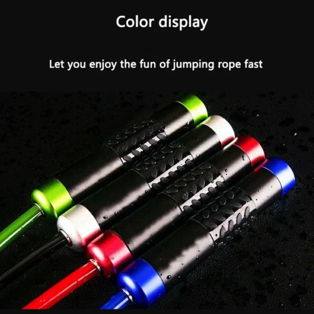 アルミ合金製ウェイト入りジャンプロープ 長さ300cm ボー - Jump Rope Speed Bearing のレビューと価格